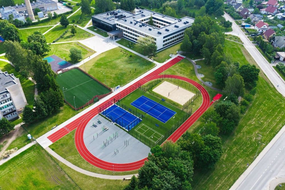 The sports complex at Gargždai "Vaivorykštė" gymnasium has been opened